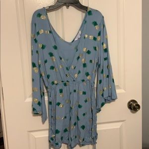 Pineapple romper